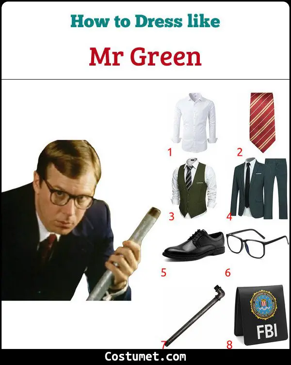 Mr Green Costume for Cosplay & Halloween