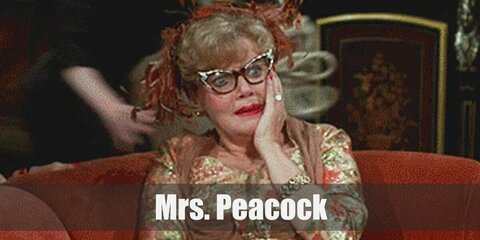 Mrs. Peacock (Clue) Costume