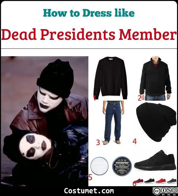 Dead Presidents Costume for Cosplay & Halloween