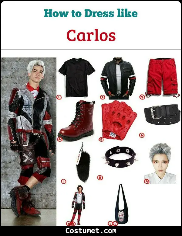 Carlos Costume for Cosplay & Halloween