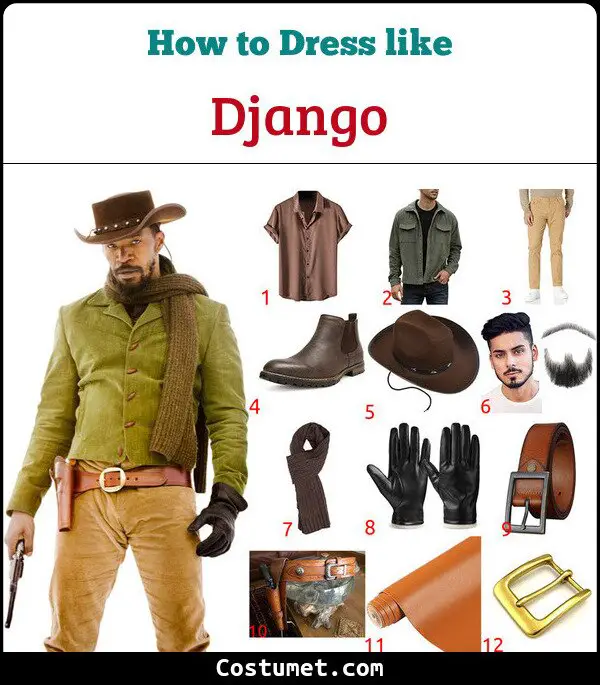 Django Costume for Cosplay & Halloween
