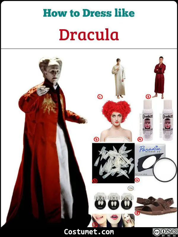 Dracula Costume for Cosplay & Halloween