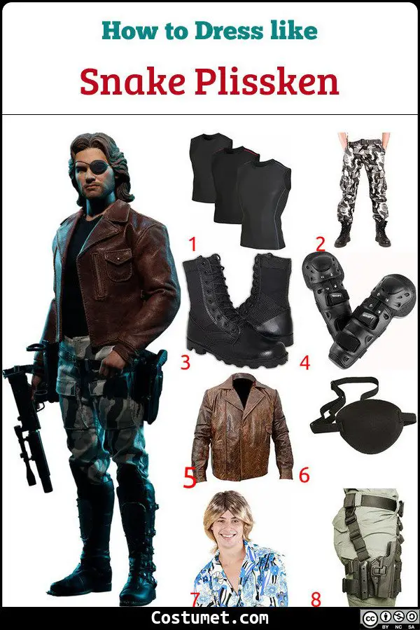 Escape From New York Costume for Cosplay & Halloween