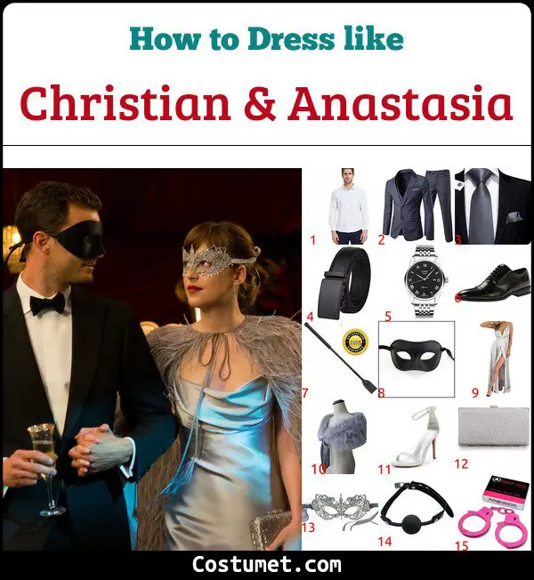 Christian & Anastasia Costume for Cosplay & Halloween