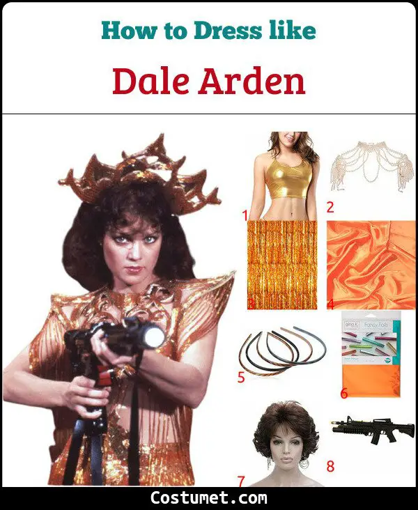 Dale Arden Costume for Cosplay & Halloween