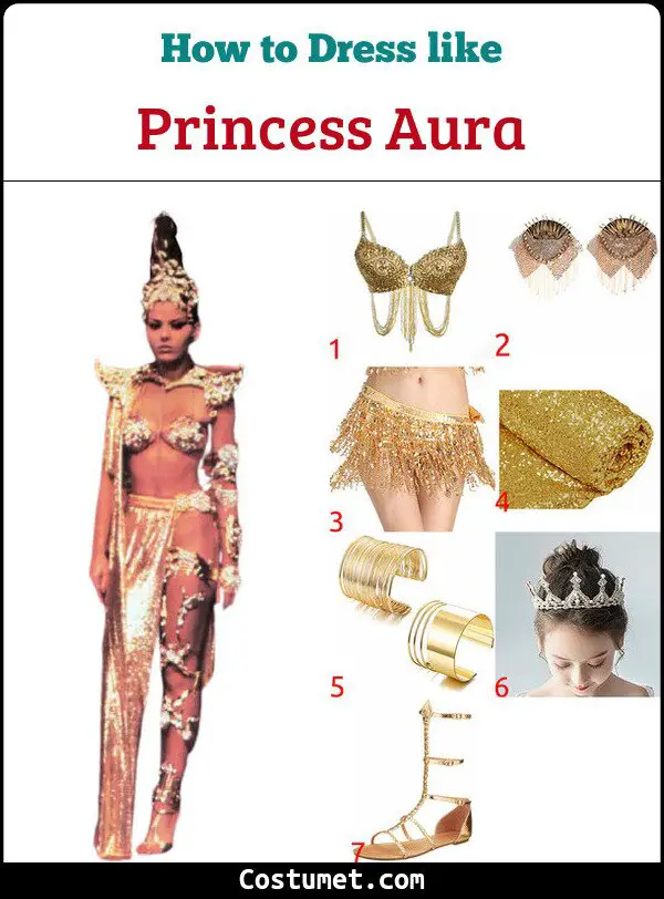 Princess Aura Costume for Cosplay & Halloween