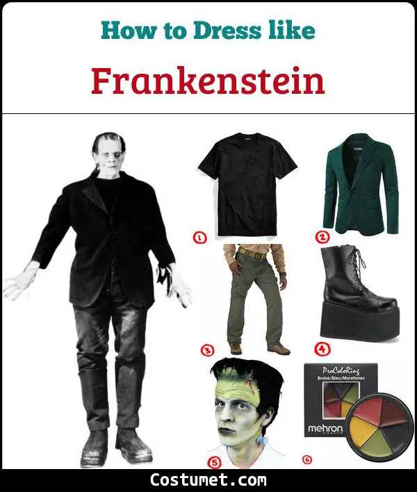Frankenstein Costume for Cosplay & Halloween