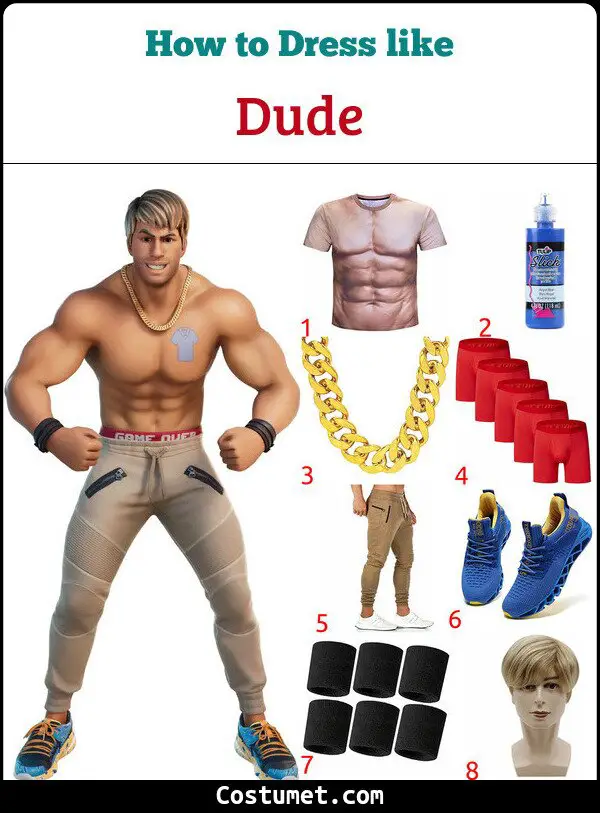 Dude Costume for Cosplay & Halloween