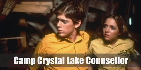 If you want to look like Camp Crystal Lake counsellor, the basics that you’ll want to get are: a Camp Crystal Lake-themed shirt, beige shorts, white knee-high socks, and a pair of sneakers. 