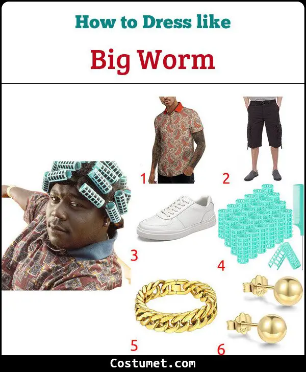 Big Worm Costume for Cosplay & Halloween