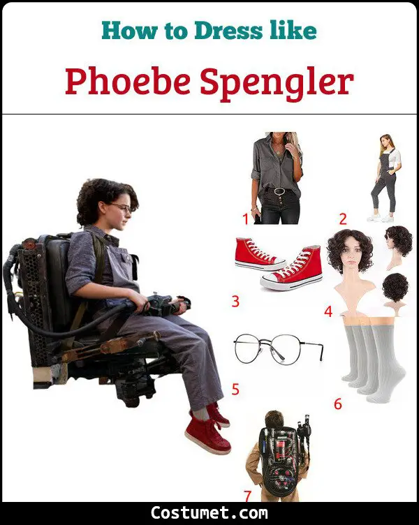 Phoebe Spengler Costume for Cosplay & Halloween