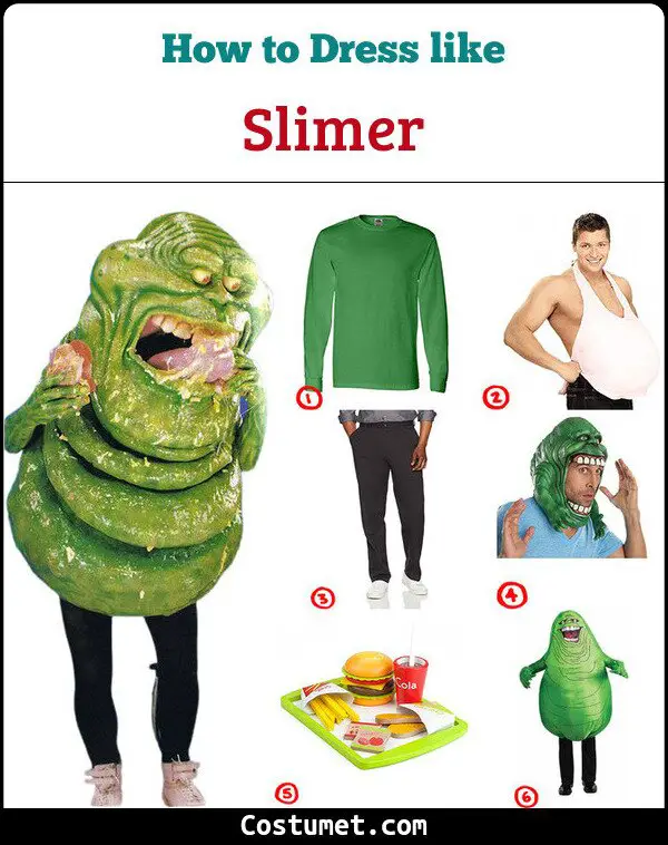 Slimer Costume for Cosplay & Halloween