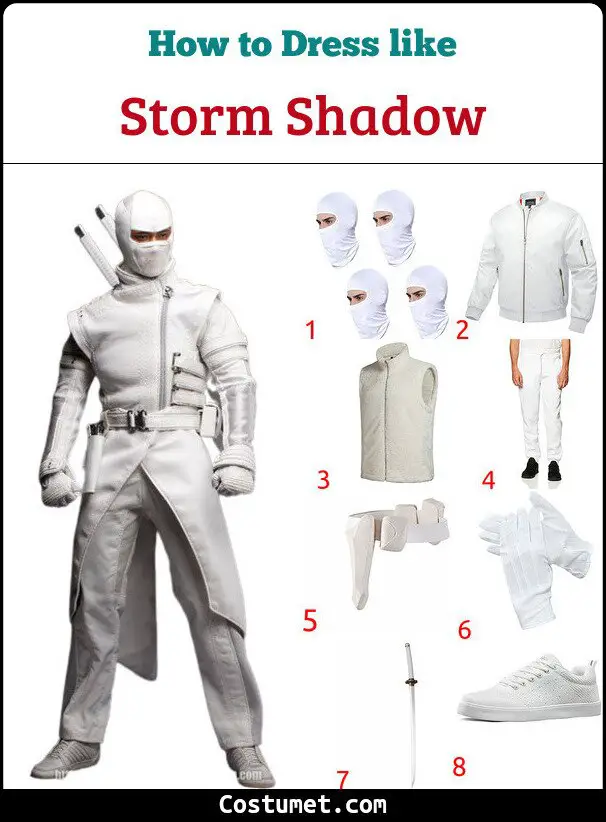 Storm Shadow Costume for Cosplay & Halloween