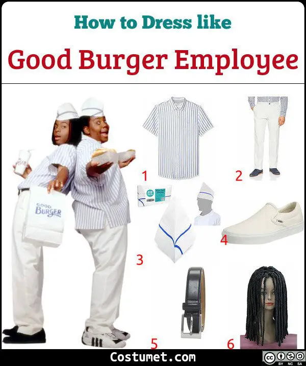 Good Burger Employee Costume for Cosplay & Halloween