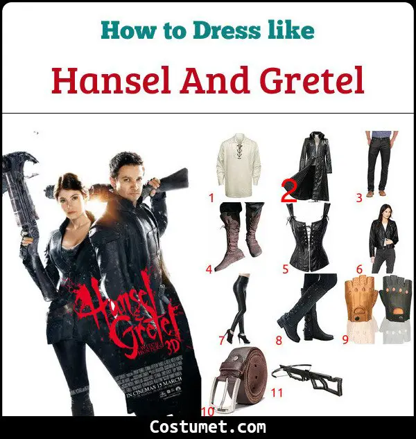 Hansel And Gretel Costume for Cosplay & Halloween