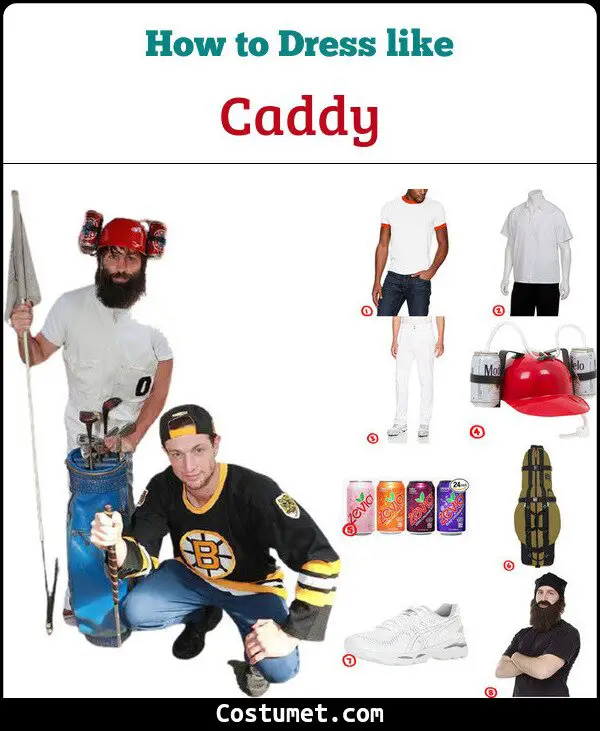 Caddy Costume for Cosplay & Halloween