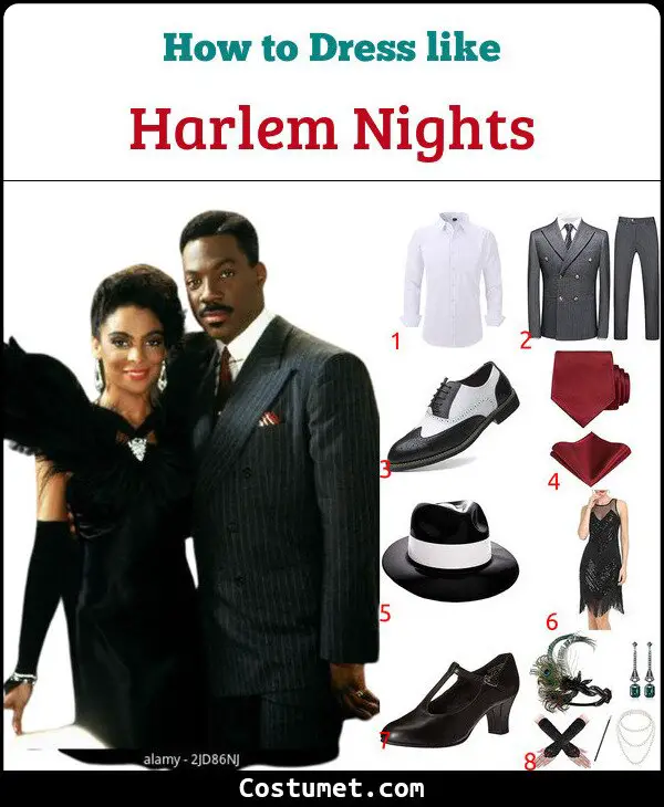 Harlem Nights Costume for Cosplay & Halloween