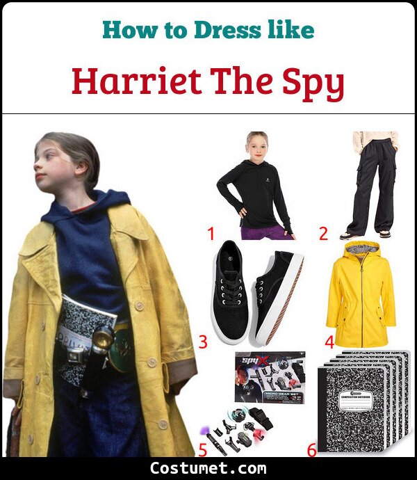 Harriet The Spy Costume for Cosplay & Halloween