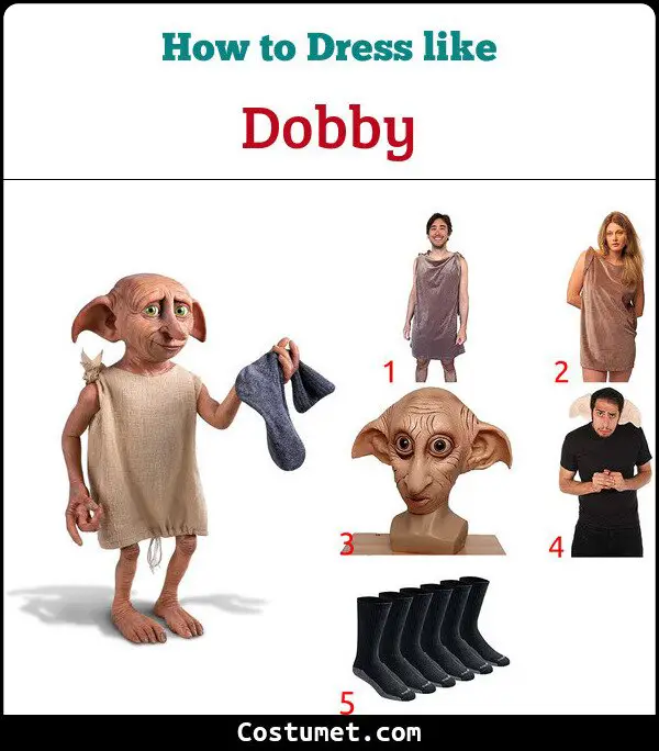 Dobby's (Harry Potter) Costume for Cosplay & Halloween