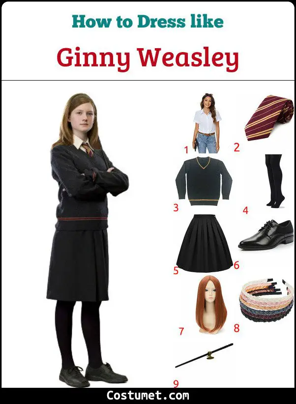 Ginny Weasley Costume for Cosplay & Halloween