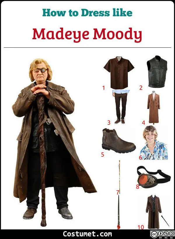 Madeye Moody Costume for Cosplay & Halloween