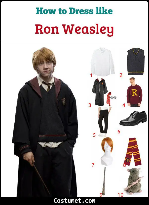 Ron Weasley Costume for Cosplay & Halloween