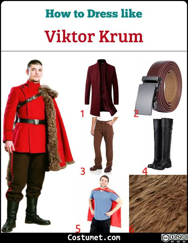 Viktor Krum Costume for Cosplay & Halloween