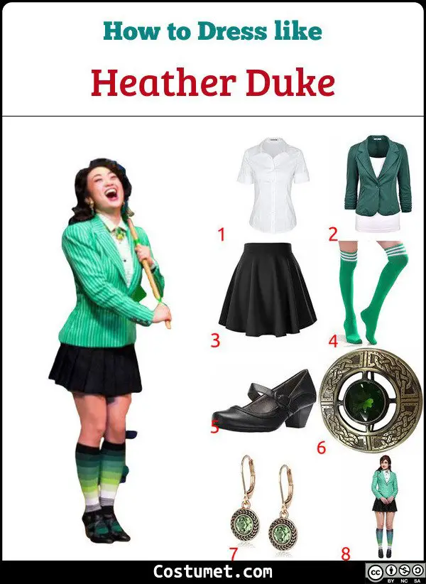 Heather Duke Costume for Cosplay & Halloween