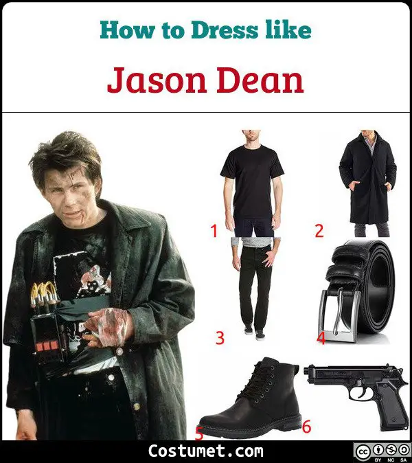 Jason Dean Costume for Cosplay & Halloween