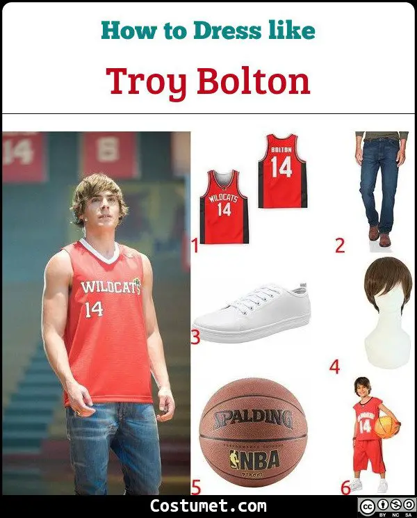 High School Musical Costume for Cosplay & Halloween