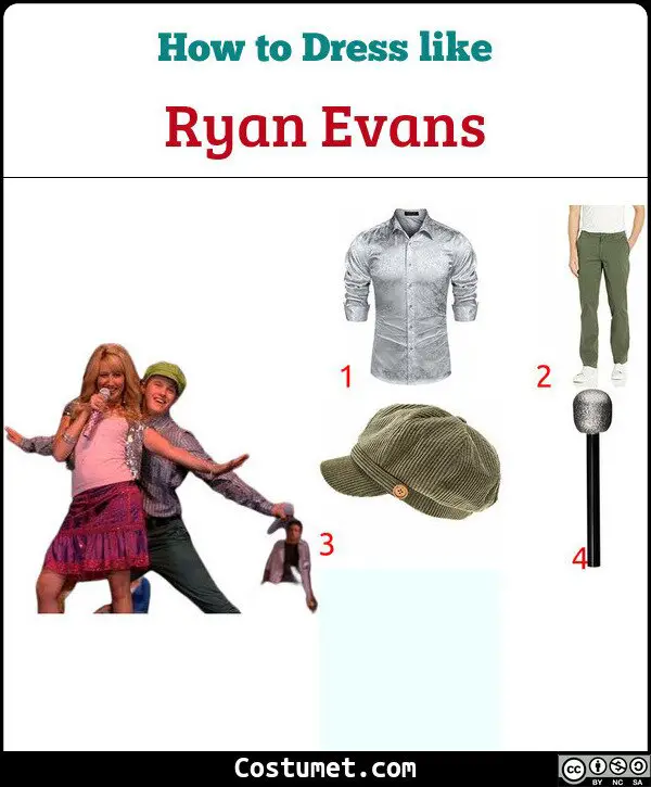 Ryan Evans Costume for Cosplay & Halloween