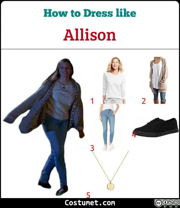 Allison Costume for Cosplay & Halloween