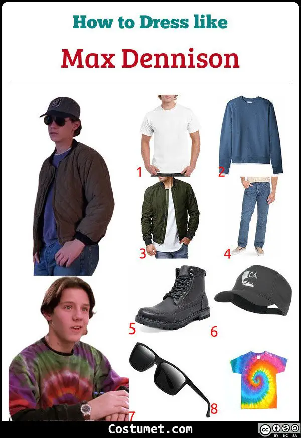 Max Dennison Costume for Cosplay & Halloween