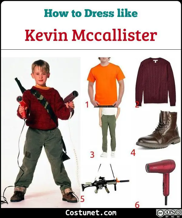 Kevin Mccallister Costume for Cosplay & Halloween