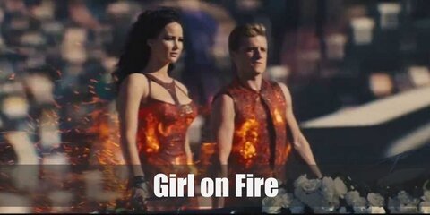 Katniss Everdeen's Girl on Fire (The Hunger Games) Costume