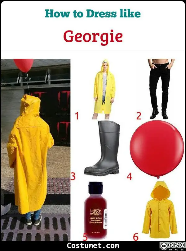 Georgie Denbrough (It) Costume for Cosplay & Halloween