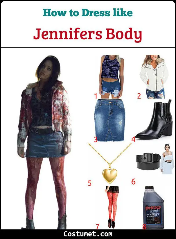Jennifers Body Costume for Cosplay & Halloween