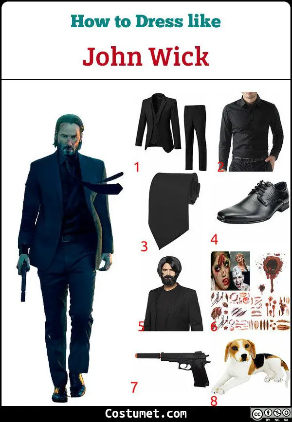 John Wick Costume for Cosplay & Halloween