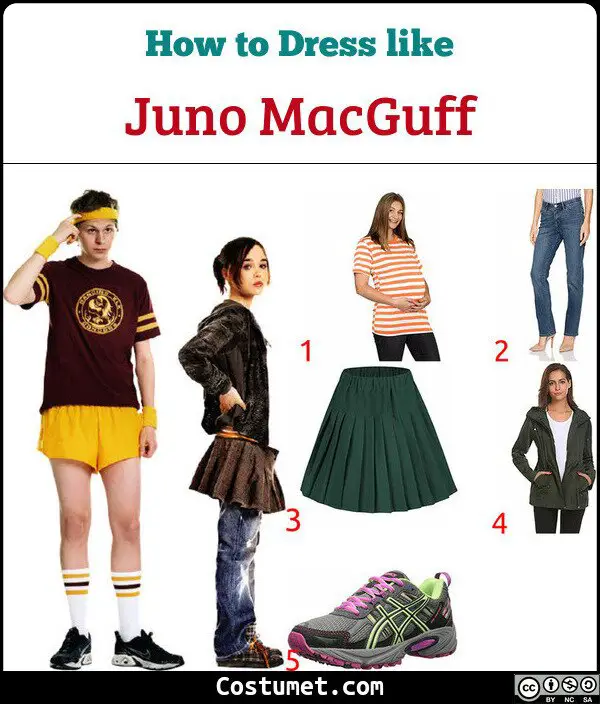 Juno MacGuff Costume for Cosplay & Halloween