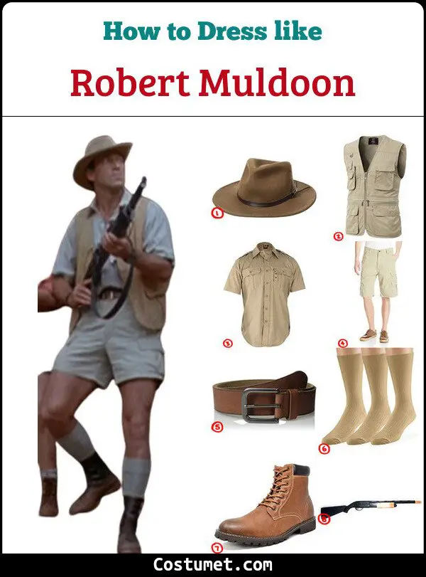 Robert Muldoon Costume for Cosplay & Halloween