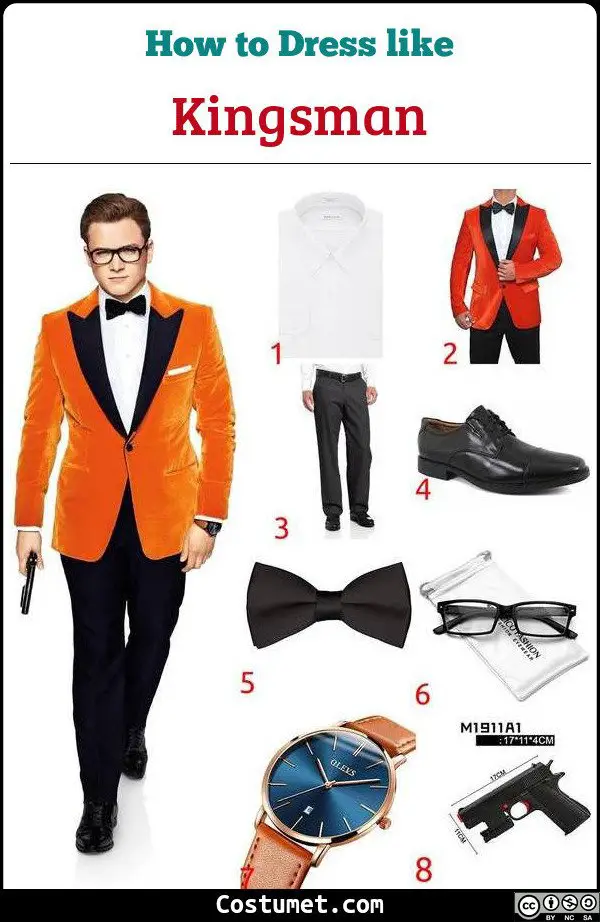 Kingsman Costume for Cosplay & Halloween