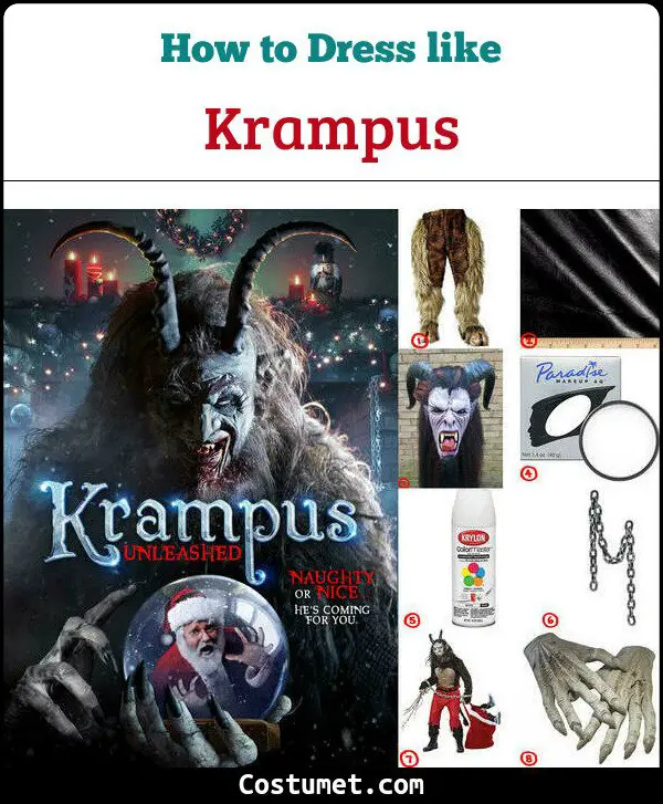 Krampus Costume for Cosplay & Halloween