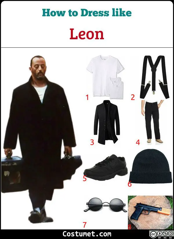 Leon Costume for Cosplay & Halloween