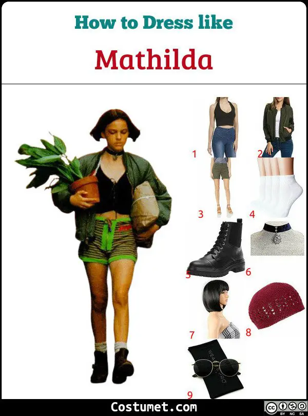 Mathilda Costume for Cosplay & Halloween