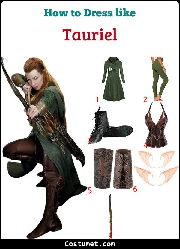 Tauriel Costume for Cosplay & Halloween