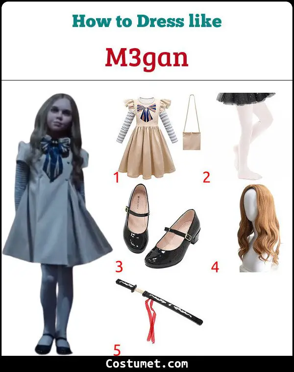 M3gan Costume for Cosplay & Halloween