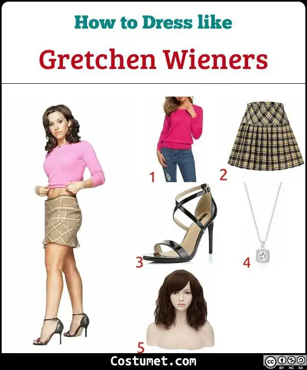 Mean Girls Gretchen Wieners Cat Halloween Costume 