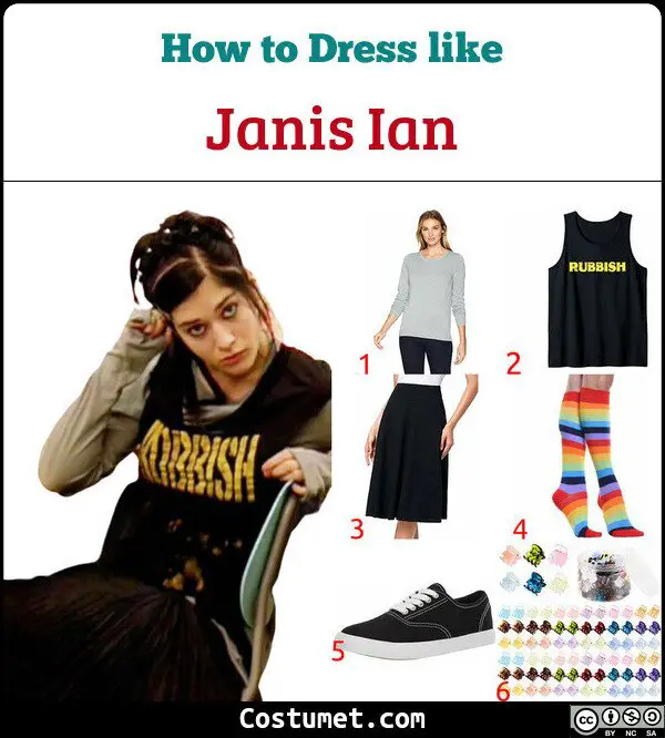 Janis Ian Costume for Cosplay & Halloween