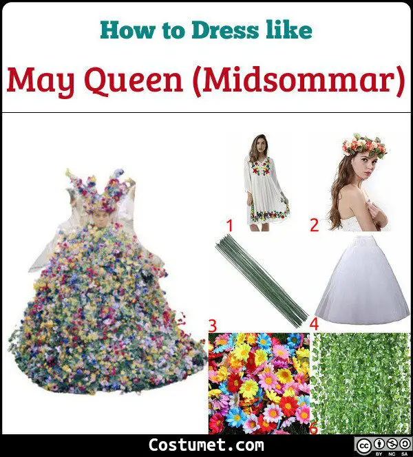 May Queen (Midsommar) Costume for Cosplay & Halloween