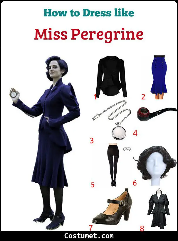 Miss Peregrine Costume for Cosplay & Halloween